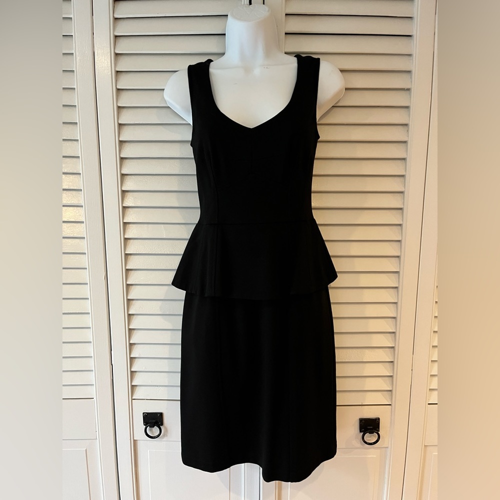 Nanette Lepore Peplum Dress Sz 4